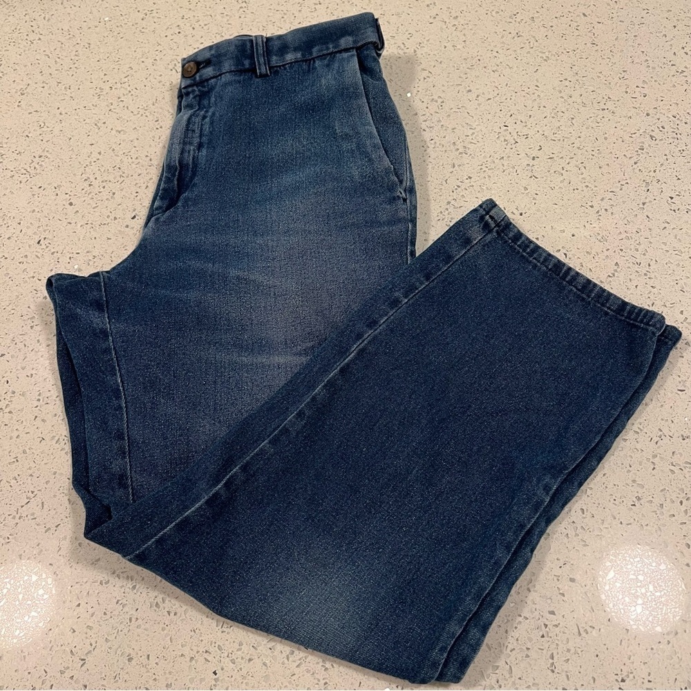 Vintage HAGGAR Mom Jeans | 100% Cotton | 36"x32" | Inner Elastic Side Waistband